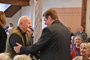 Župan mag. Marko Diaci je osebno voščil vsem prisotnim varovancem